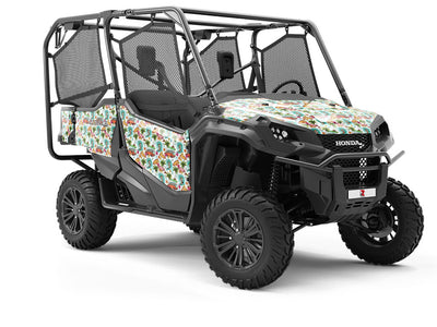 Surfs Up Summertime Utility Vehicle Vinyl Wrap