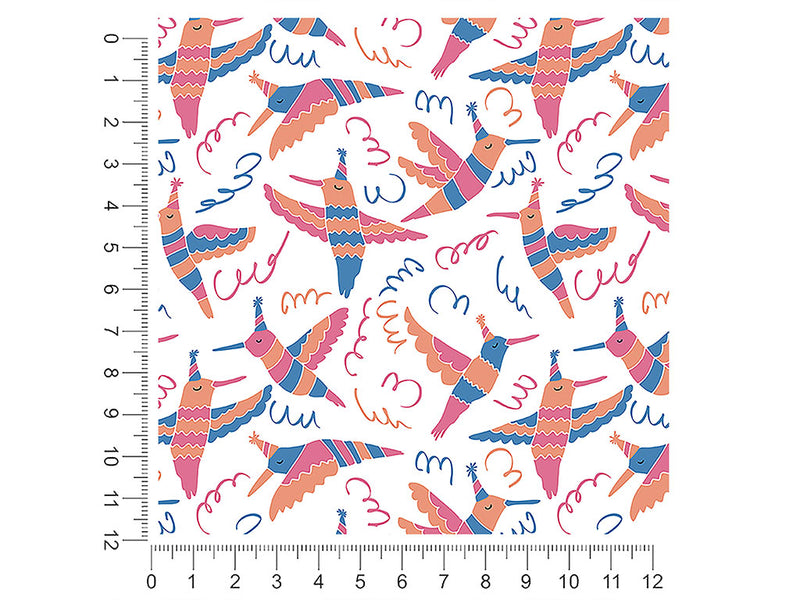 surprise party bird 1ft x 1ft Craft Sheets