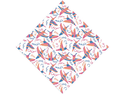 Surprise Party Birds Vinyl Wrap Pattern