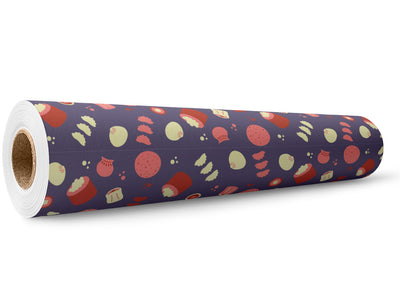 Sushi Dreams Food Wrap Film Wholesale Roll~Rwraps Series 914 Digitally Printed Vinyl Roll~5