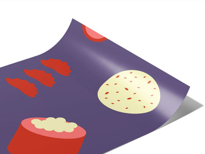Sushi Dreams Food Vinyl Wraps~Rwraps Series 914 Digitally Printed Vinyl Wrap~0