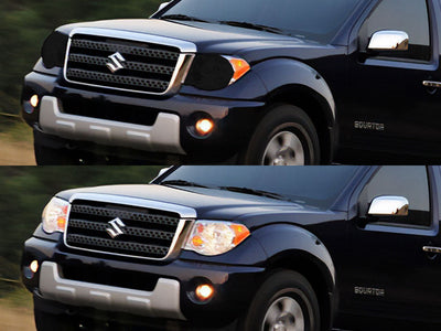 suzuki equator 2009-2012 Headlight Tint Appearance
