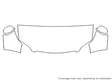 forenza 3M Clear Bra Hood Precut PPF Diagram