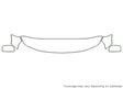 grand vitara 3M Clear Bra Hood Precut PPF Diagram