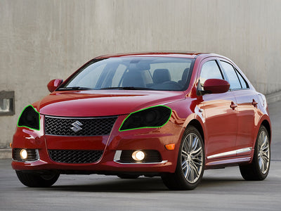 suzuki kizashi 2010-2013 Headlight Tint Location
