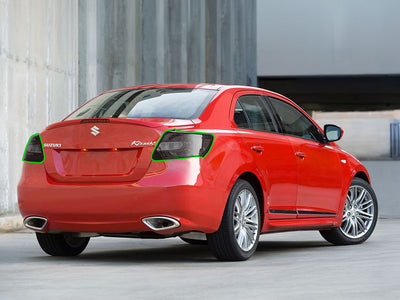 kizashi Tail Light Tint Installation Points