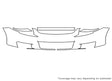 sx4 3M Clear Bra Bumper Precut PPF Diagram