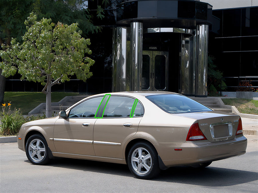 suzuki verona 2004-2006 Pillar Post Trim Installation Location
