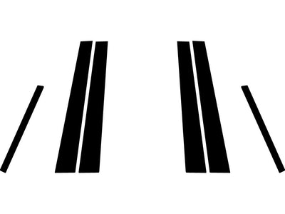 suzuki verona 2004-2006 Camo Pillar Trim Diagram