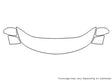 xl-7 Avery Dennison Clear Bra Hood Precut PPF Diagram