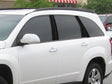 suzuki xl-7 2007-2009 Brushed Aluminum Black Pillar Cover Diagram