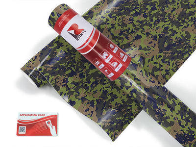 swamp flecktarn camouflage Craft Vinyl Roll