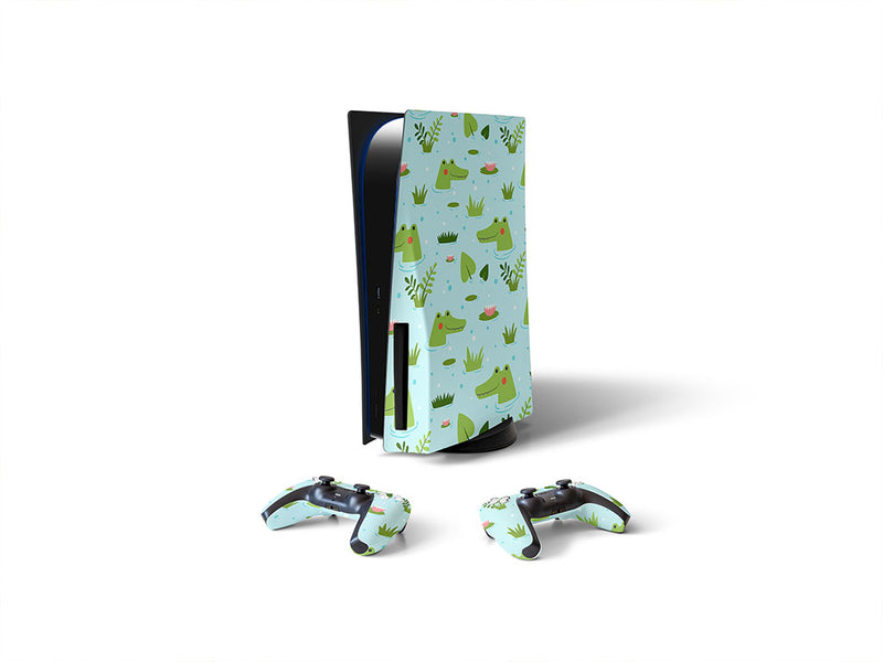 swamp life fresh water Sony PS5 DIY Skin
