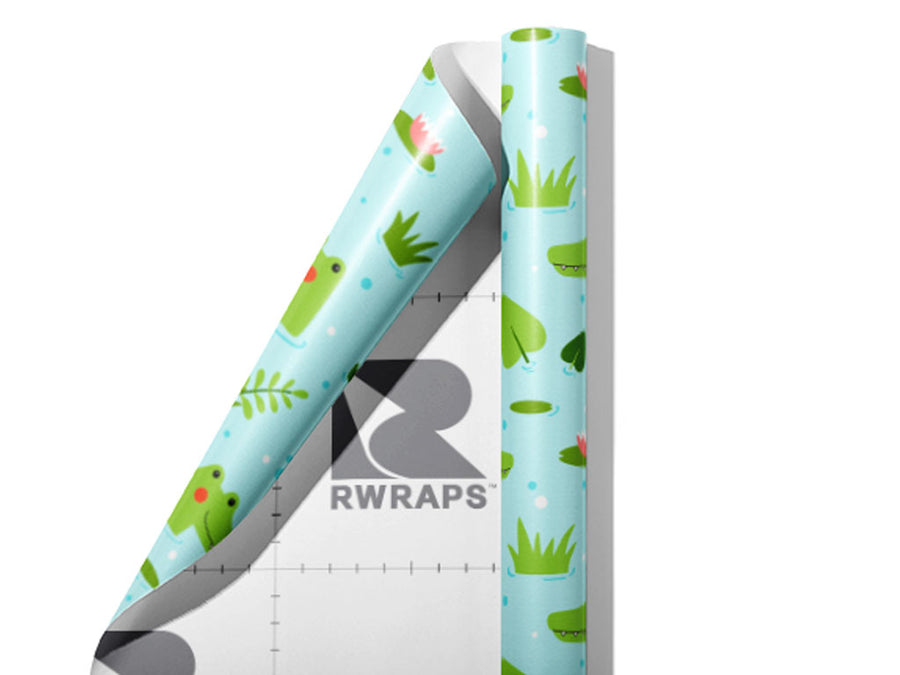 Swamp Life Marine Life Wrap Film Sheets~Rwraps Series 914 Swamp Life Marine Life Scrolled Sheet~3