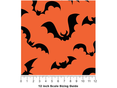 Swarming Headrush Animal Vinyl Film Pattern Size 12 inch Scale~Rwraps Swarming Headrush Animal Sizing Chart~2