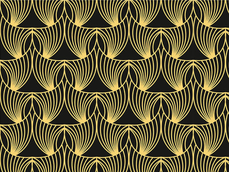 Sweep House Art Deco Vinyl Wrap Pattern~Rwraps Series 914 Digitally Printed Vinyl Wrap~0
