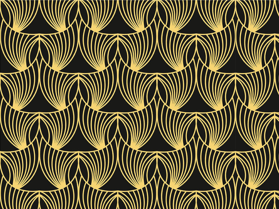 Sweep House Art Deco Vinyl Wrap Pattern~Rwraps Series 914 Digitally Printed Vinyl Wrap~0