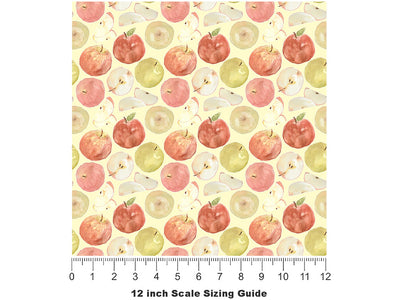 Sweet Ambrosia Fruit Vinyl Film Pattern Size 12 inch Scale~Rwraps Sweet Ambrosia Fruit Sizing Chart~2