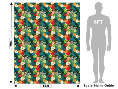 Sweet Ambrosia Fruit Vehicle Wrap Scale~Rwraps Series 914 Sweet Ambrosia Fruit Measurements~1