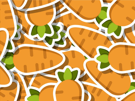 Sweet Babette Vegetable Vinyl Wrap Pattern~Rwraps Series 914 Digitally Printed Vinyl Wrap~0