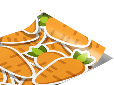 Sweet Babette Vegetable Vinyl Wraps~Rwraps Series 914 Digitally Printed Vinyl Wrap~0