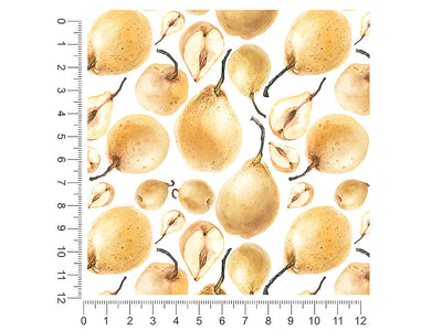 sweet bosc fruit 1ft x 1ft Craft Sheets