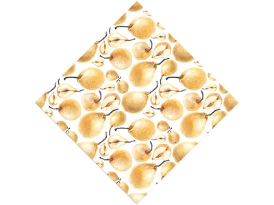Sweet Bosc Fruit Vinyl Wrap Pattern