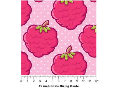 Sweet Caroline Fruit Vinyl Film Pattern Size 12 inch Scale~Rwraps Sweet Caroline Fruit Sizing Chart~2
