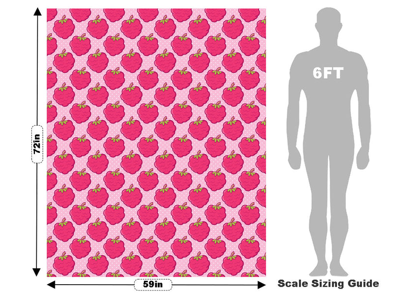 Sweet Caroline Fruit Vehicle Wrap Scale~Rwraps Series 914 Sweet Caroline Fruit Measurements~1