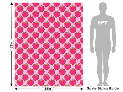 Sweet Caroline Fruit Vehicle Wrap Scale~Rwraps Series 914 Sweet Caroline Fruit Measurements~1