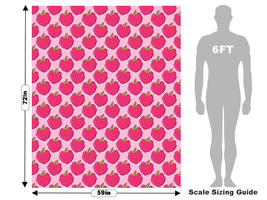 Sweet Caroline Fruit Vehicle Wrap Scale~Rwraps Series 914 Sweet Caroline Fruit Measurements~1