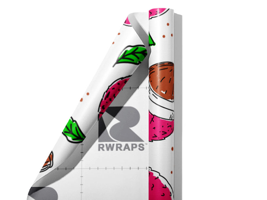 Sweet Cliff Fruit Wrap Film Sheets~Rwraps Series 914 Sweet Cliff Fruit Scrolled Sheet~3