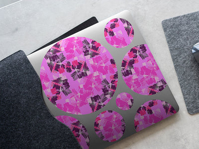 sweet desire abstract geometric DIY Laptop Stickers