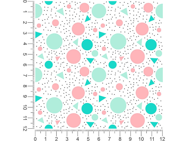 sweet dots abstract geometric 1ft x 1ft Craft Sheets