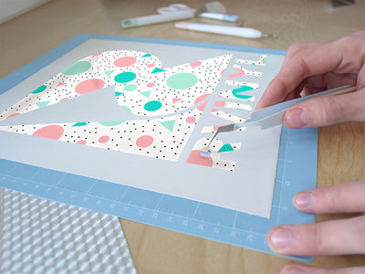 sweet dots abstract geometric Easy Weed Craft Vinyl