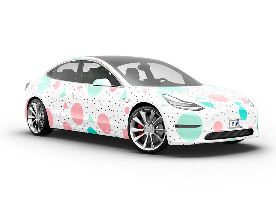 Sweet Dots Abstract Vehicle Vinyl Wrap