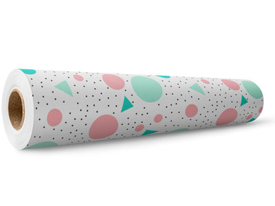 Sweet Dots Abstract Wrap Film Wholesale Roll~Rwraps Series 914 Digitally Printed Vinyl Roll~5