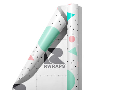 Sweet Dots Abstract Wrap Film Sheets~Rwraps Series 914 Sweet Dots Abstract Scrolled Sheet~3