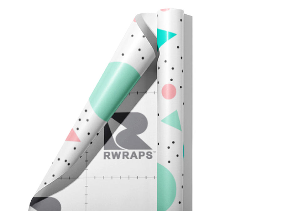 Sweet Dots Abstract Wrap Film Sheets~Rwraps Series 914 Sweet Dots Abstract Scrolled Sheet~3