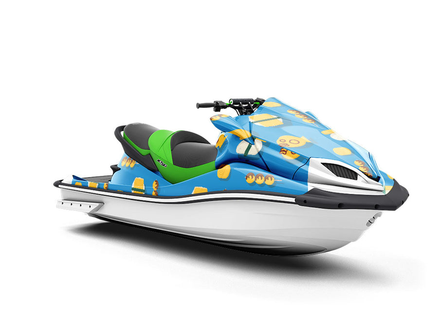 Sweet Egg Food Jet Ski Vinyl Customized Wrap