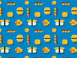 Sweet Egg Food Vinyl Wrap Pattern~Rwraps Series 914 Digitally Printed Vinyl Wrap~0