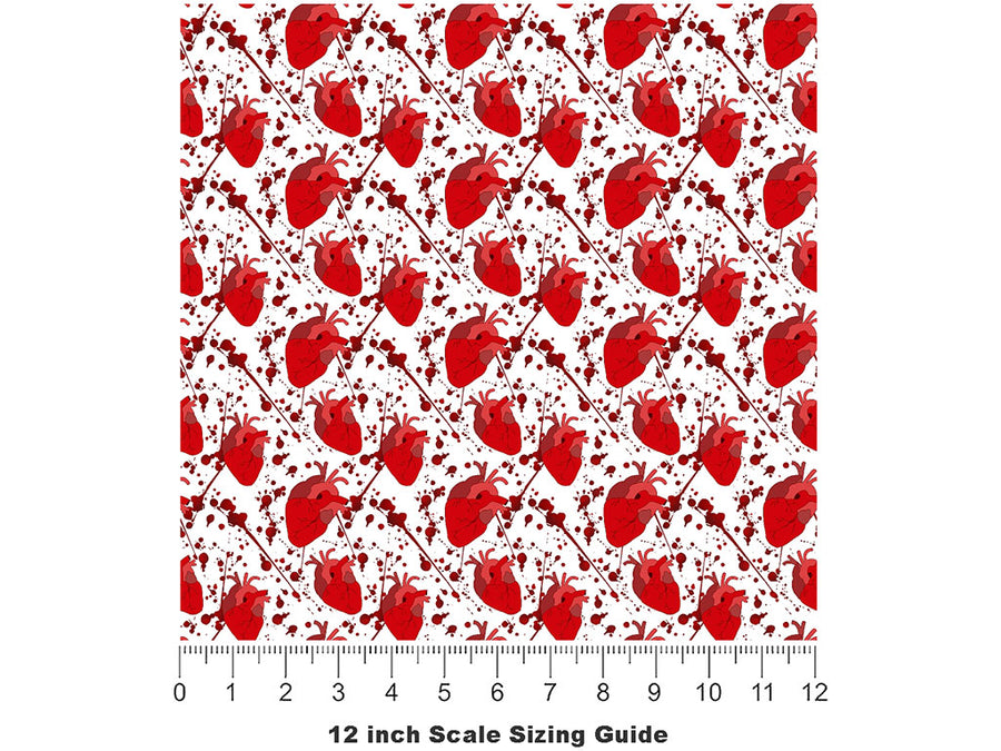 Sweet Fruit Vampire Vinyl Film Pattern Size 12 inch Scale~Rwraps Sweet Fruit Vampire Sizing Chart~2