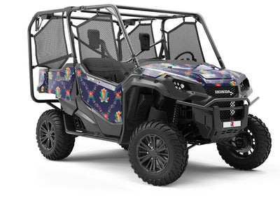 Sweet Gifts Art Deco Utility Vehicle Vinyl Wrap