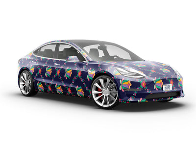 Sweet Gifts Art Deco Vehicle Vinyl Wrap