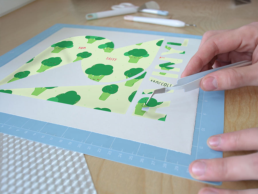 sweet greens vegetable Easy Weed Craft Vinyl