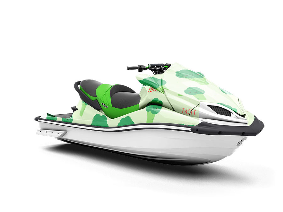 Sweet Greens Vegetable Jet Ski Vinyl Customized Wrap