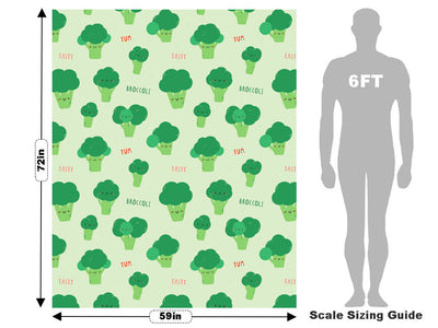 Sweet Greens Vegetable Vehicle Wrap Scale~Rwraps Series 914 Sweet Greens Vegetable Measurements~1