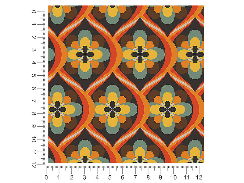 sweet groove retro 1ft x 1ft Craft Sheets