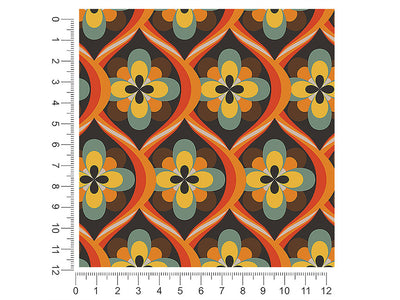 sweet groove retro 1ft x 1ft Craft Sheets