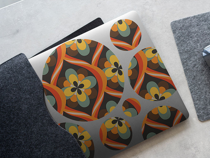 sweet groove retro DIY Laptop Stickers
